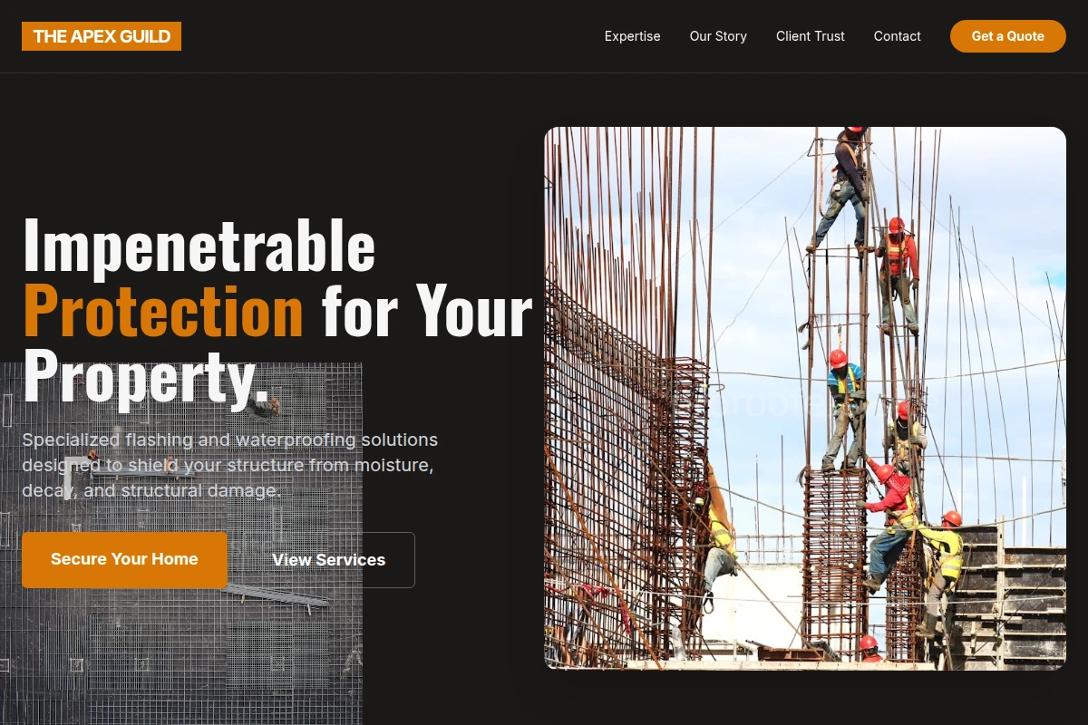 Flashing Construction