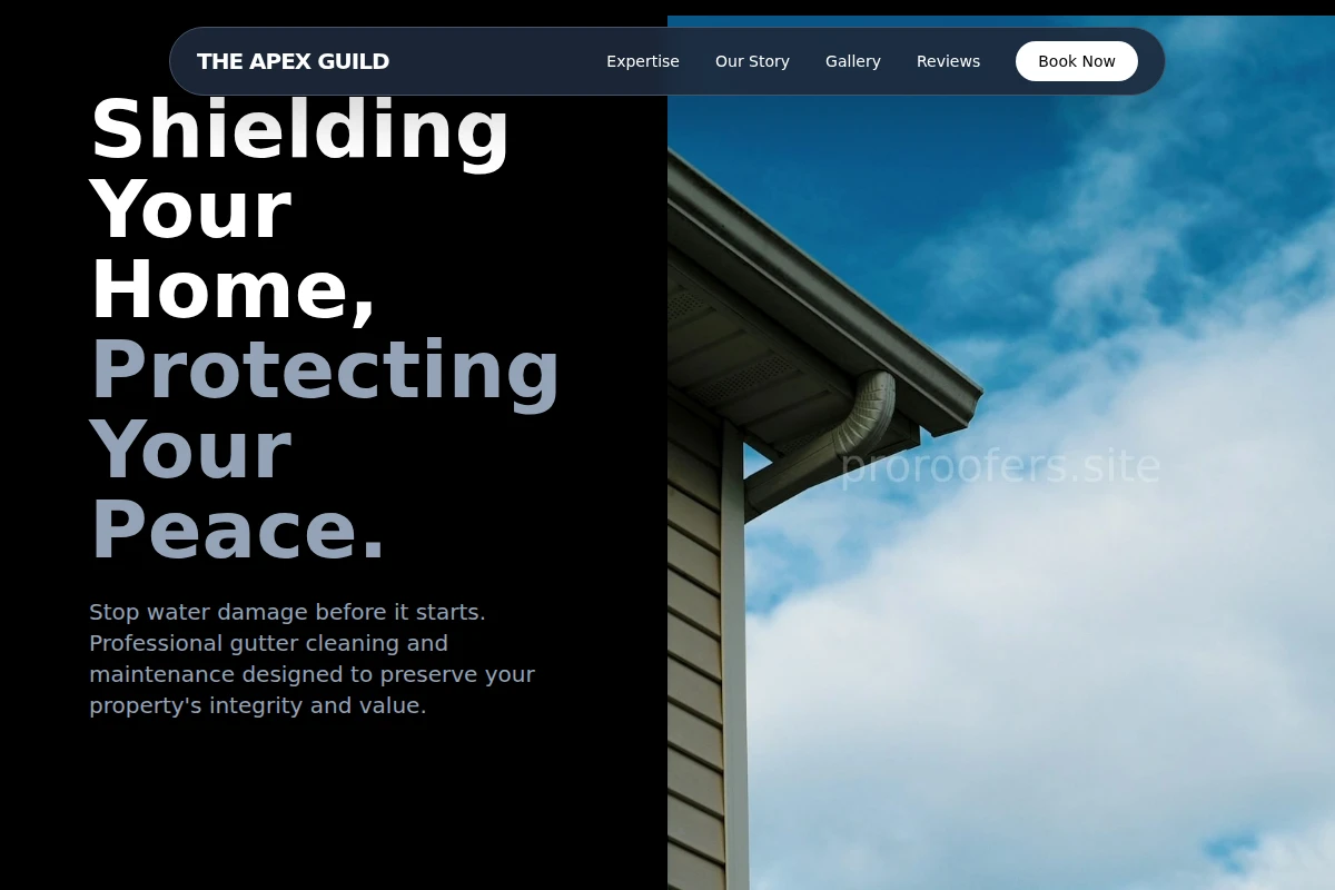 Structure Gutter Cleaning
