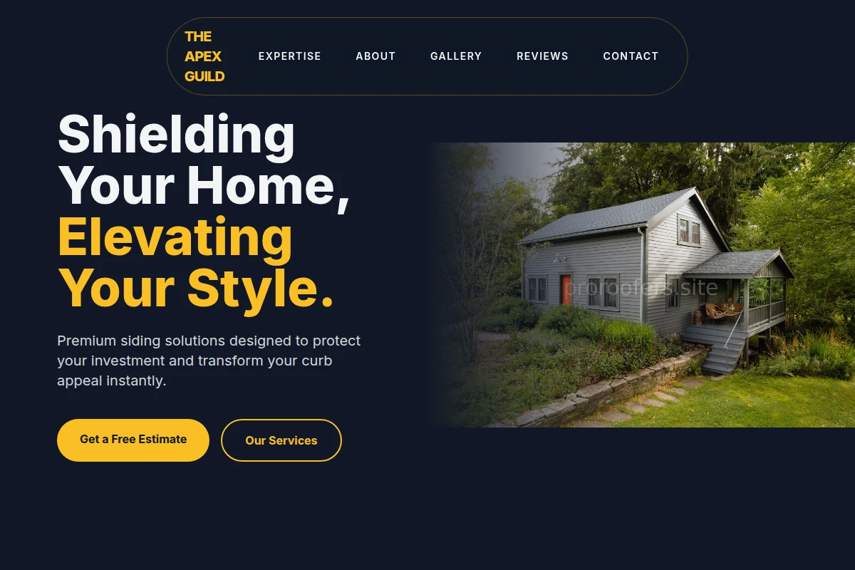 Pitch Siding